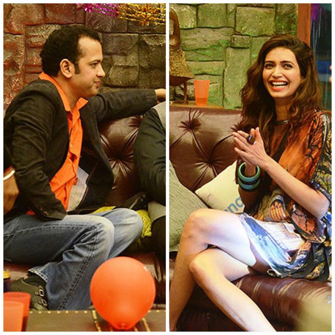 Rahul Mahajan and Karishma Tanna