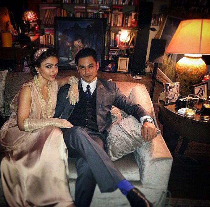 Soha Ali Khan and Kunal Kemmu