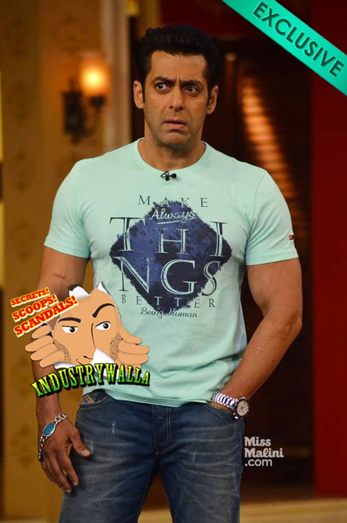 Salman Khan Is Causing Security Issues – On The Sets Of His Own Film!
