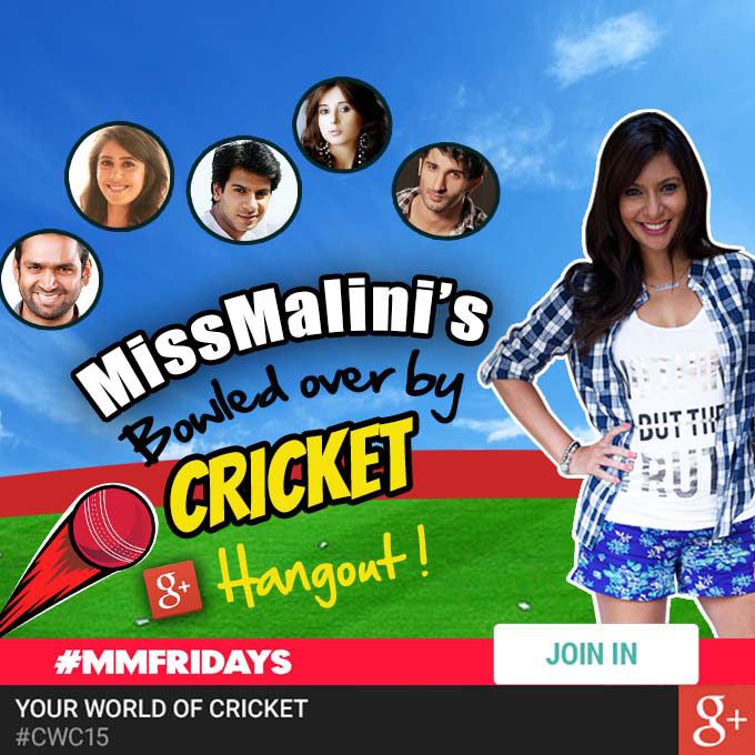 WATCH LIVE: MissMalini’s Bowled Over By Cricket Hangout With The Cast Of Badmashiyaan! #MMFridays
