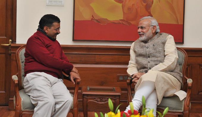 Arvind Kejriwal and Narendra Modi