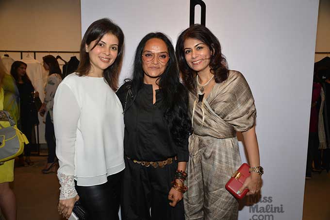 Maneka Thadani of Gucci, Bandana Tewari & Deepika Gehani of Genesis Luxury