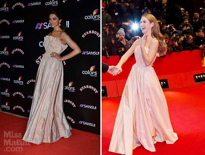 Who Wore It Better: Deepika Padukone & Lily James Have Matching Cinderella Moments