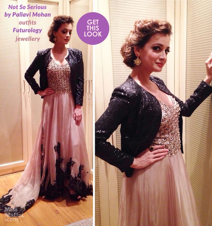 Get This Look: Dia Mirza Is A Rocker Princess In This Outfit
