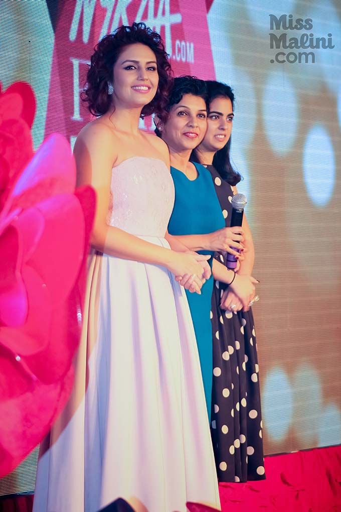 Huma Qureshi, Kritiga Reddy and Isha Ambani