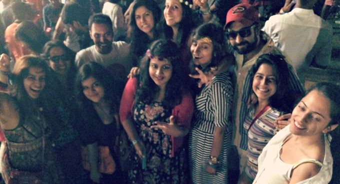 Swagata and Priyam with their SulaFest friends