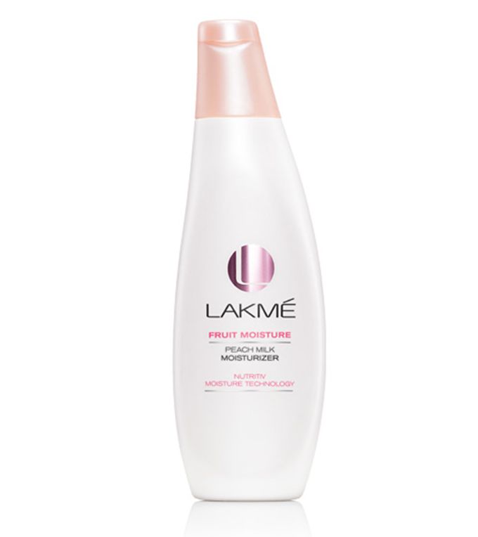 Lakme Fruit Moisture Peach Milk Moisturizer (Source: Lakme India)