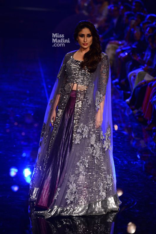 Kareena Kapoor Khan at Manish Malhotra's show at Lakmé Fashion Week Winter/Festive 2014