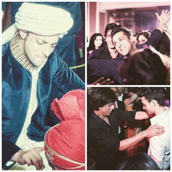 Unseen Photos Of Salman Khan &#038; Shah Rukh Khan From Arpita Khan’s Wedding!