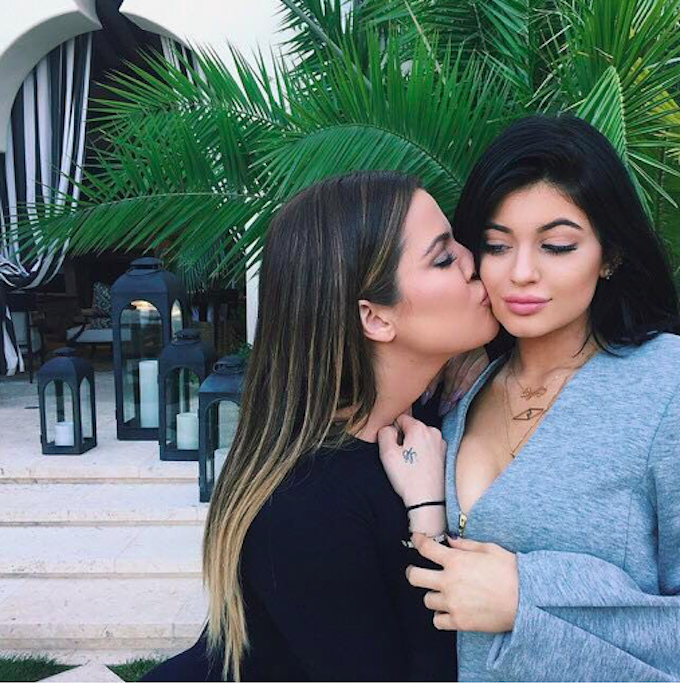 Khloé Kardashian and Kylie Jenner( Source: Instagram/ Khloé Kardashian)