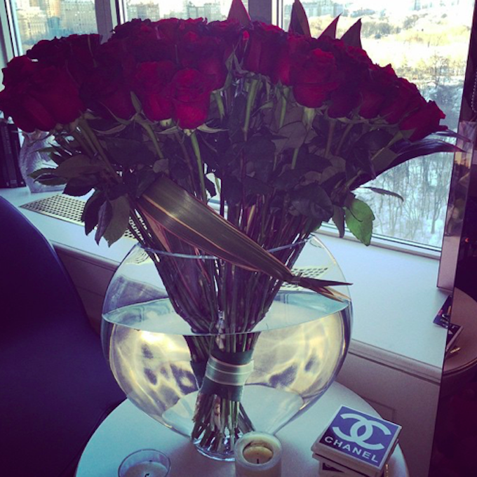 Lady Gaga's Valentine's Bouquet (Source: Instagram/ Lady Gaga)