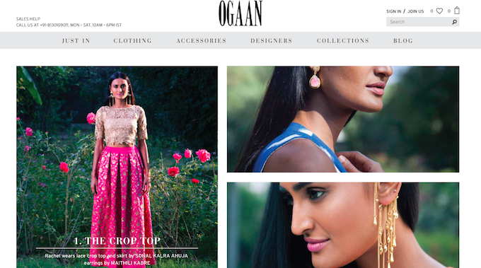 OMG! Ogaan Launches Its First E-Store And It’s Gorgeous!