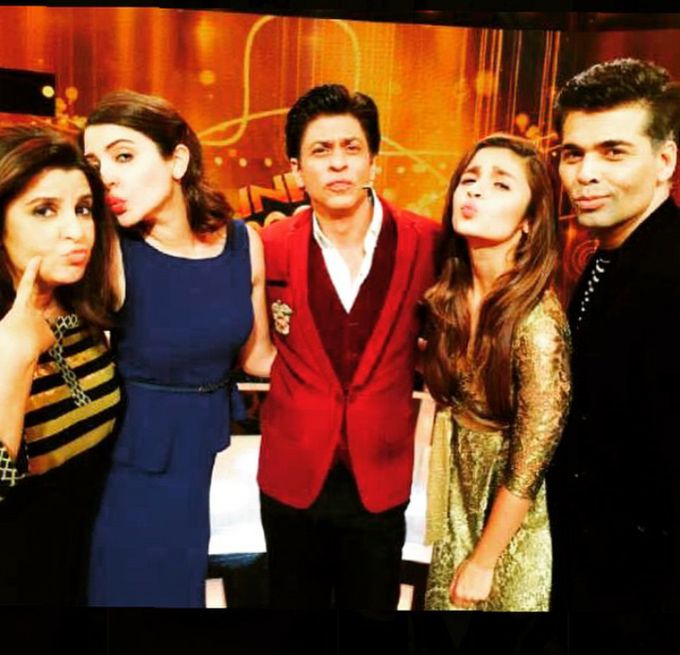 These Photos Of Shah Rukh Khan, Alia Bhatt, Anushka Sharma, Farah Khan & Karan Johar Deserve To Be Framed Forever!