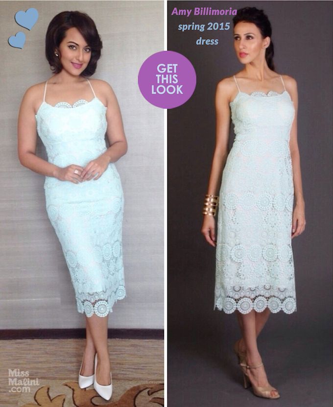Get This Look: We’re In Love With Sonakshi Sinha’s Lacy Number