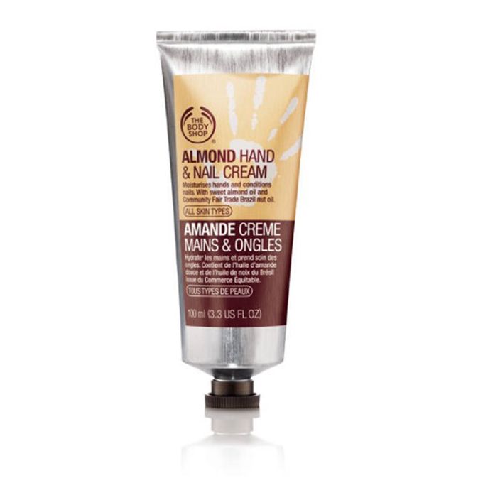 The Body Shop Almond Hand & Nail Cream (Source: The Body Shop)