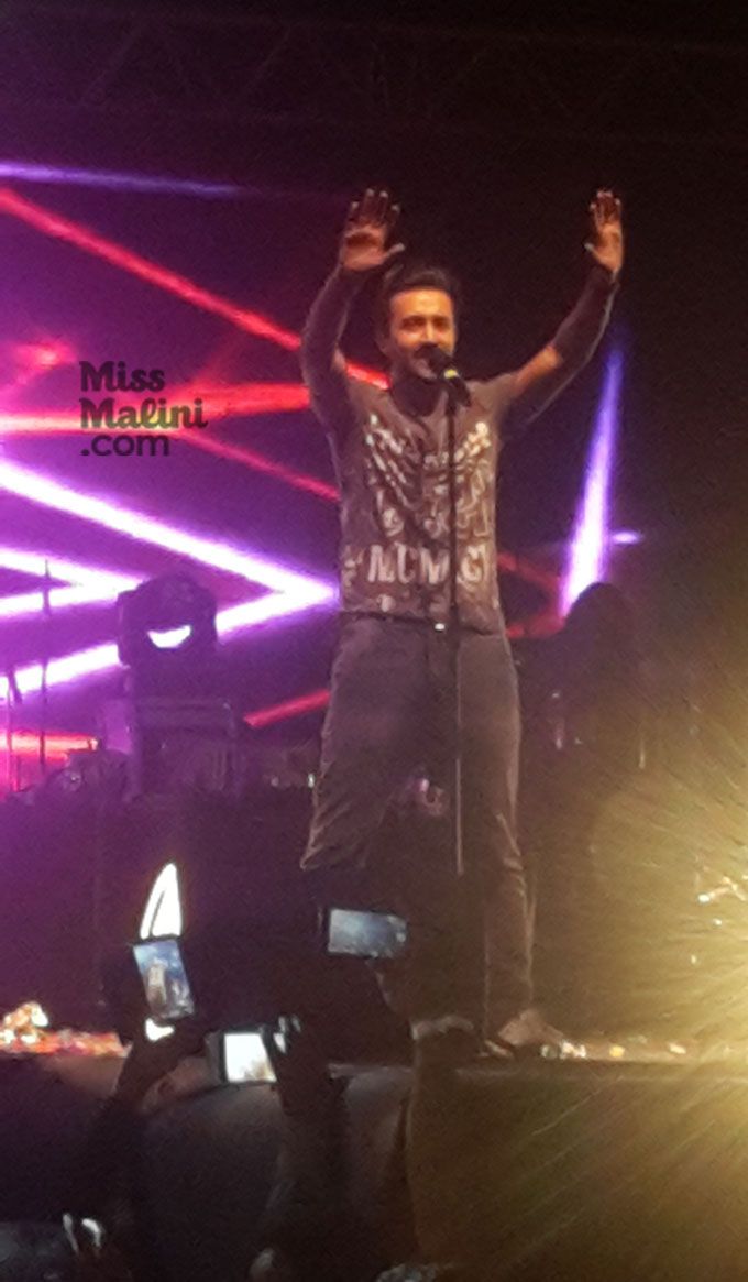 Atif Aslam at AsliRockStars event in Gurgaon