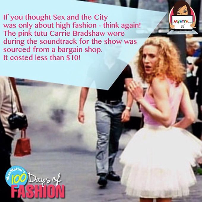 Day 50: Carrie Bradshaw’s Wardrobe Wasn’t As Pricey We Guess!