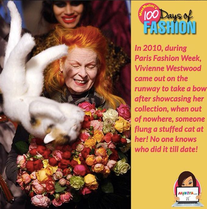 Day 54: When A Cat-y Move Was Pulled On Vivienne Westwood.