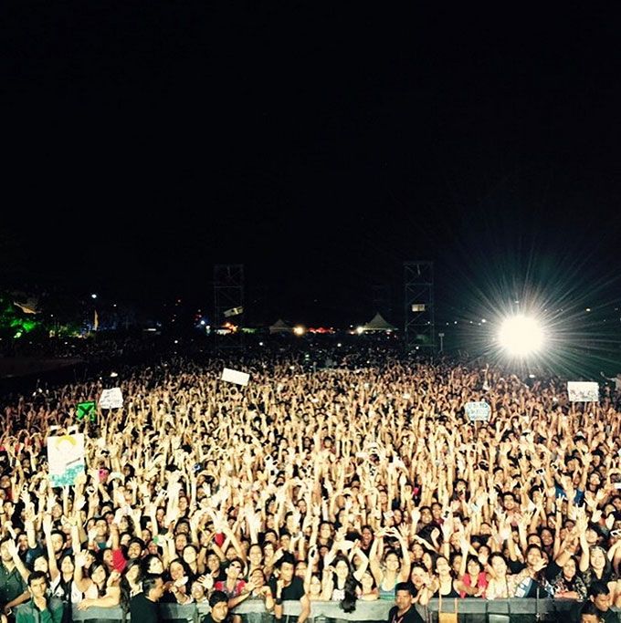Ed Sheeran Concert In Mumbai | Source: Instagram @teddysphotos