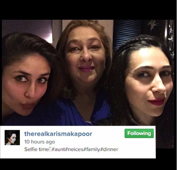 Kareena Kapoor, Rima Kapoor, Karisma Kapoor (Instagram | @therealkarismakapoor)