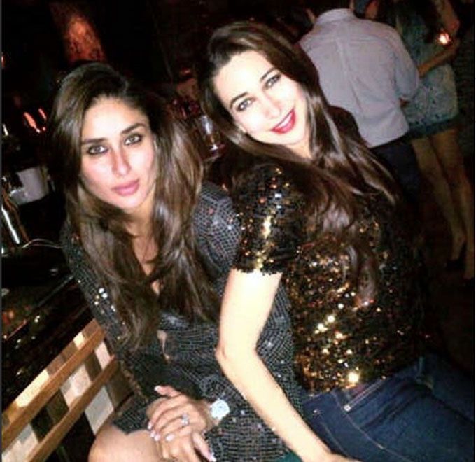 Karisma Kapoor & Kareena Kapoor Stepped Out In Style For A Family Dinner… Here Are Inside Pictures!