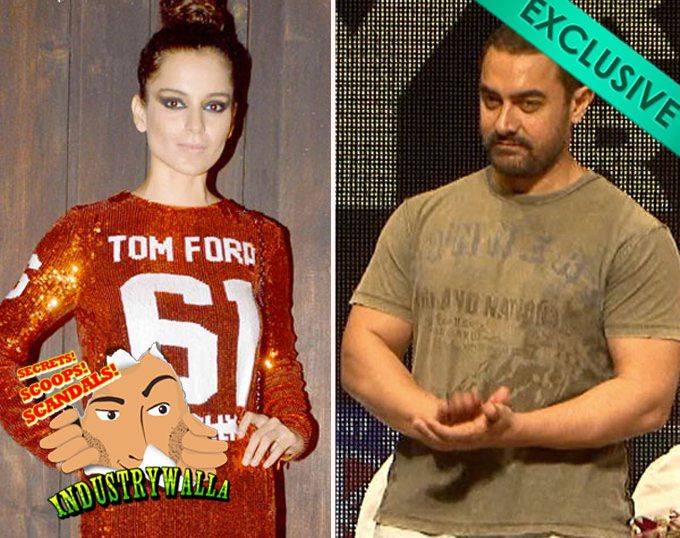 Kangana Ranaut &#038; Aamir Khan Have Become BFFs – And Just Guess What They’re Talking About!