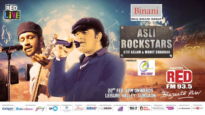 This Is What Happened When Mohit Chauhan &#038; Atif Aslam Took Stage At Red FM’s #AsliRockstars!
