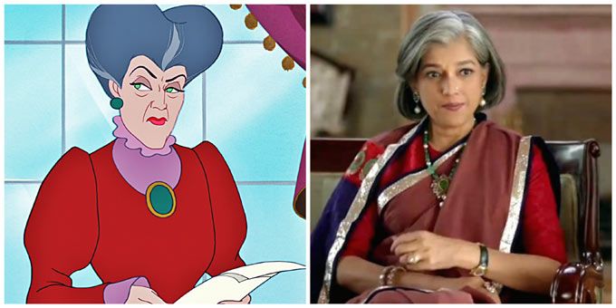 Ratna Pathak Shah and Lady Tremaine