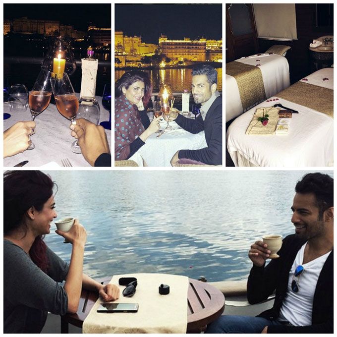 These Pictures Of Upen Patel & Karishma Tanna On A Date Are Just Too Adorable! #UpMa