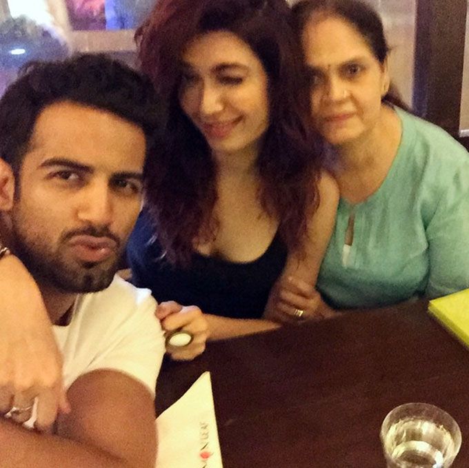 Photo Alert: Look How Cute Upen Patel Looks With Karishma Tanna’s Family! #UpMa