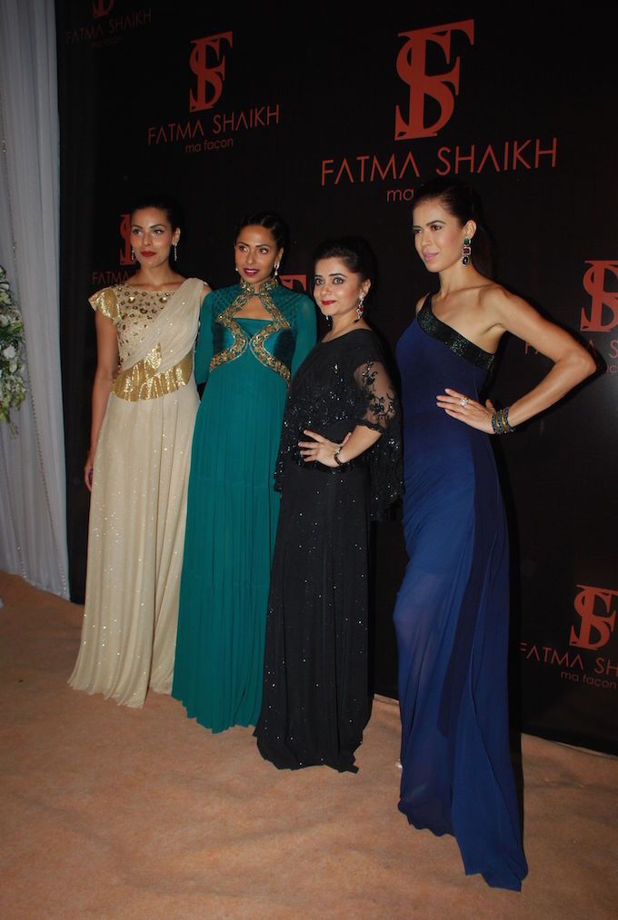Deepti Gujaral, Sucheta Sharma, Fatma Shaikh and Candice Pinto