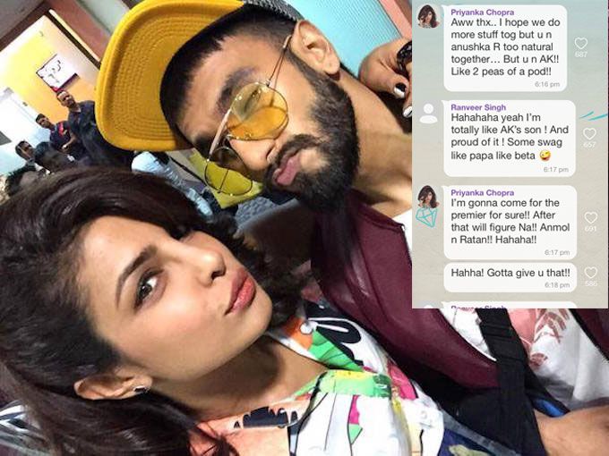 We Spied On Ranveer Singh And Priyanka Chopra’s Personal Chat And The Results Were HILARIOUS!