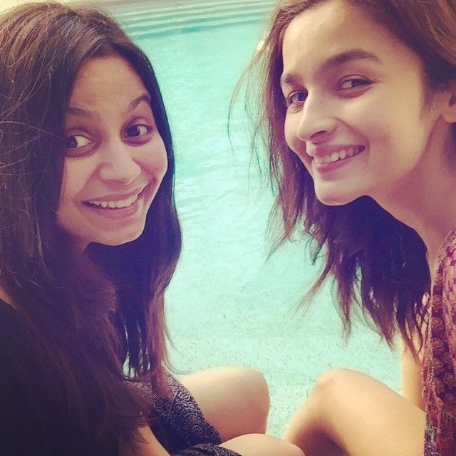 Alia Bhatt with her sister at Taj Falaknuma | Source: @AliaaBhatt Instagram |