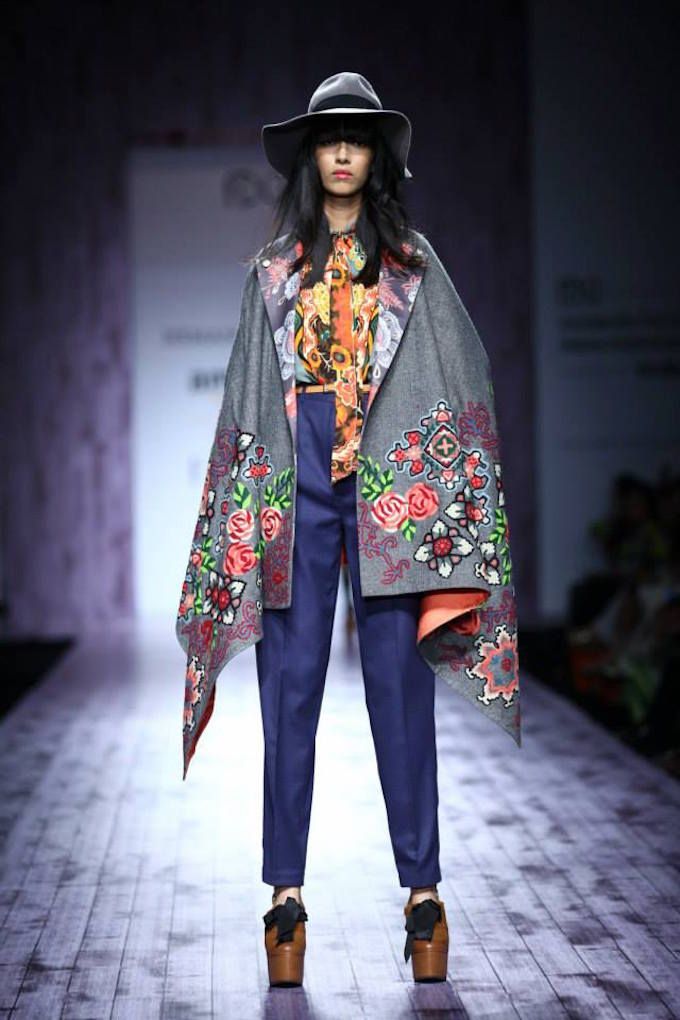 Hemant & Nandita at FDCI Presents AIFW A/W'15