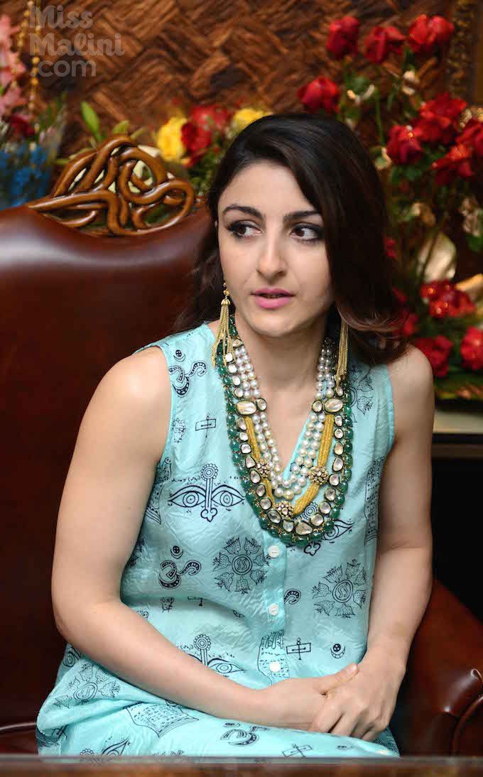Soha Ali Khan at the launch of Sunar Jewellers