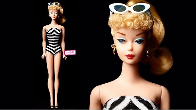 1950's barbie online doll