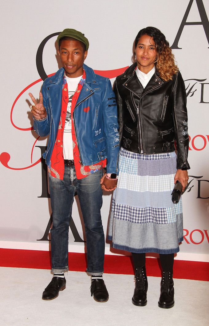 Pharrell Williams and Helen Lasichanh (Courtesy: Image Collect)