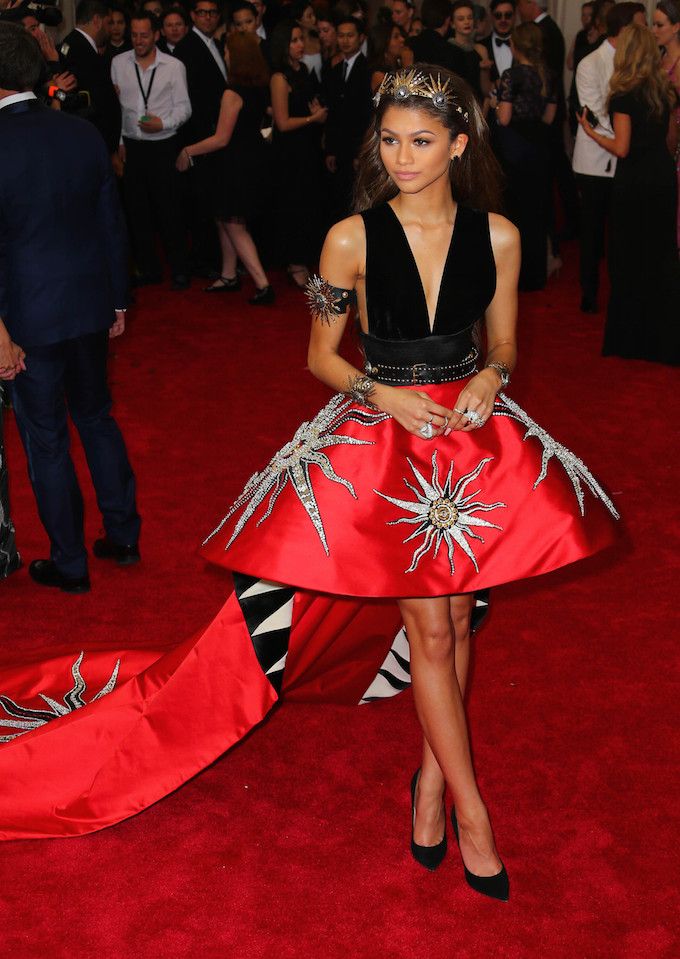 Zendaya in Fausto Puglisi (Courtesy: Image Collect)