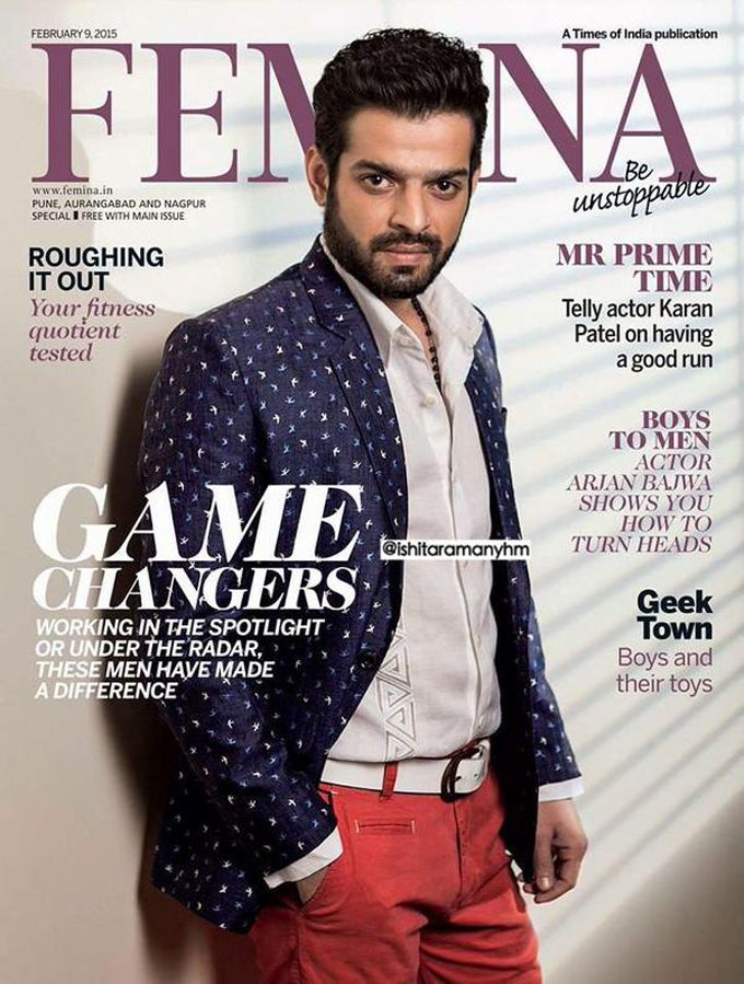 Karan Patel | Source: @TheKaranPatel Twitter (Femina magazine) |