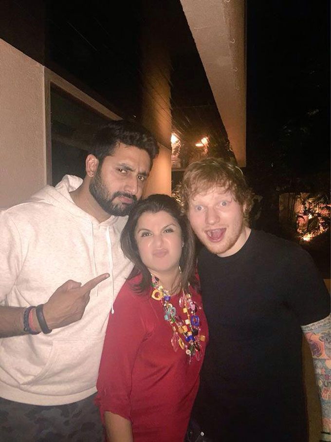 This Is What Ed Sheeran Had To Say About His Time At The Bachchan’s House Party!