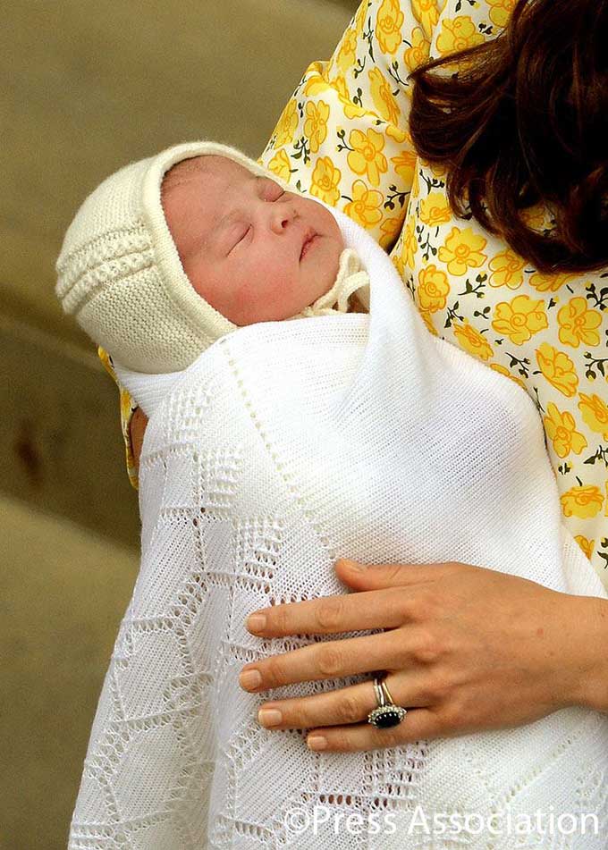 Her Royal Highness Princess Charlotte of Cambridge (Source: www.Facebook.com/TheBritishMonarchy)