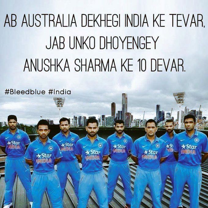 The Best Pictures/Memes We Can See On Twitter Right Now! #IndiavsAustralia