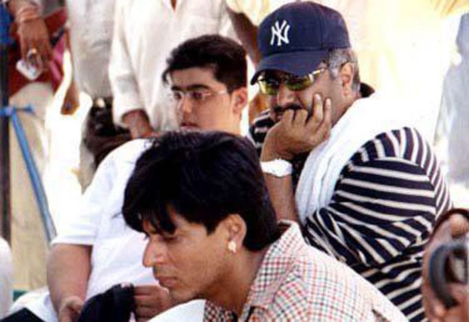 This Vintage Picture Of Shah Rukh Khan, Arjun Kapoor And Boney Kapoor Is Intense!