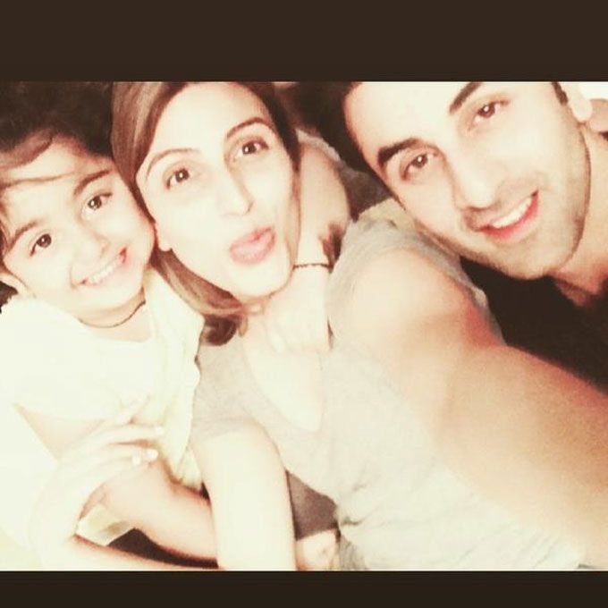 Ranbir Kapoor’s Selfies With His Niece Will Give You “Aww”- Syndrome!
