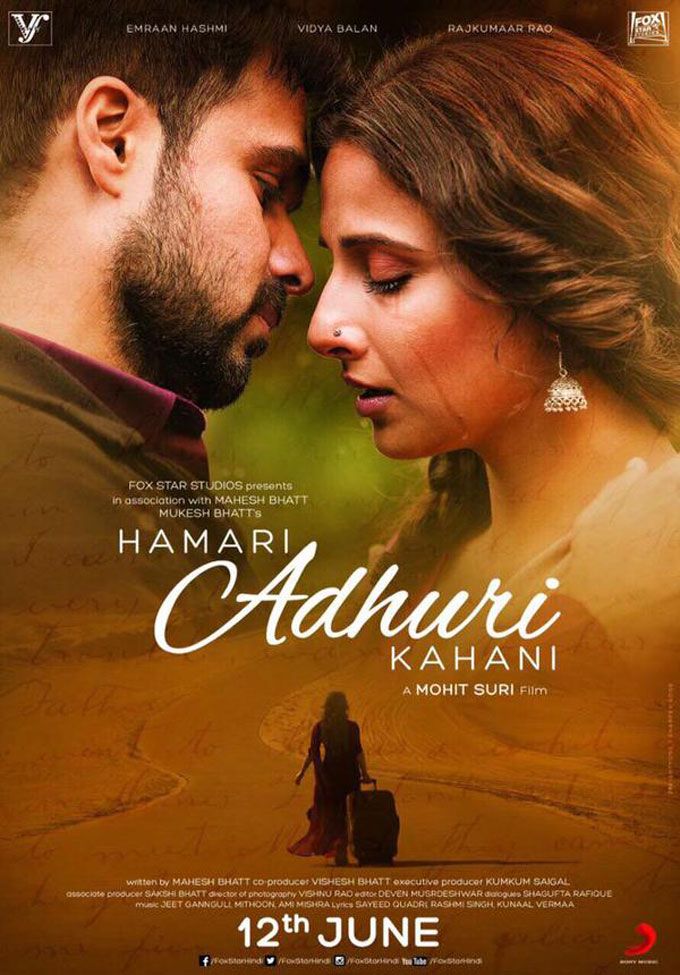 The First Poster Of Humari Adhuri Kahani Is Heart-Wrenching!
