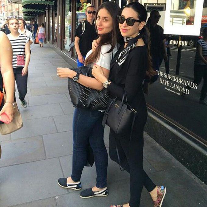 Photo Diary: Saif Ali Khan, Kareena Kapoor Khan And Karisma Kapoor Spotted Together In London