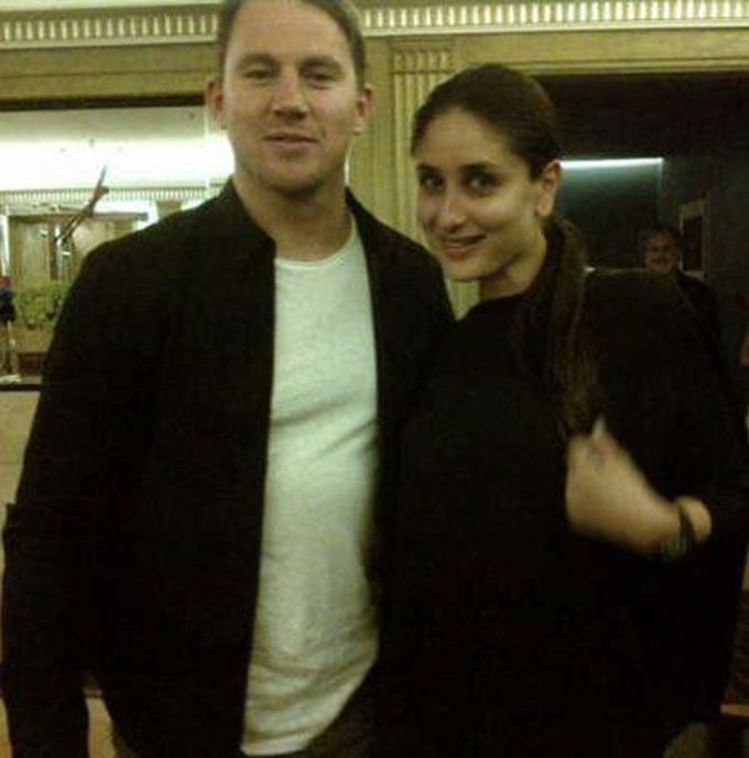 Source: Twitter | Channing Tatum and Kareena Kapoor Khan