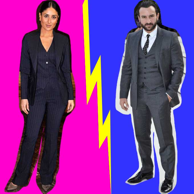 Who wore it better? Kareena Kapoor Khan or Saif Ali Khan