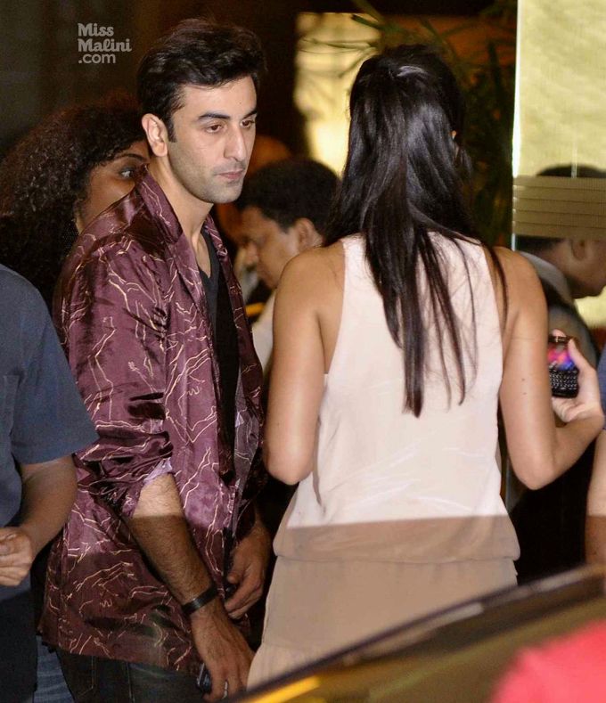 🔥 Ranbir's Awesomeness 🔥 on X: Ranbir Kapoor wore #Amiri Check Core  distressed fitted shirt for his birthday celebrations.   / X