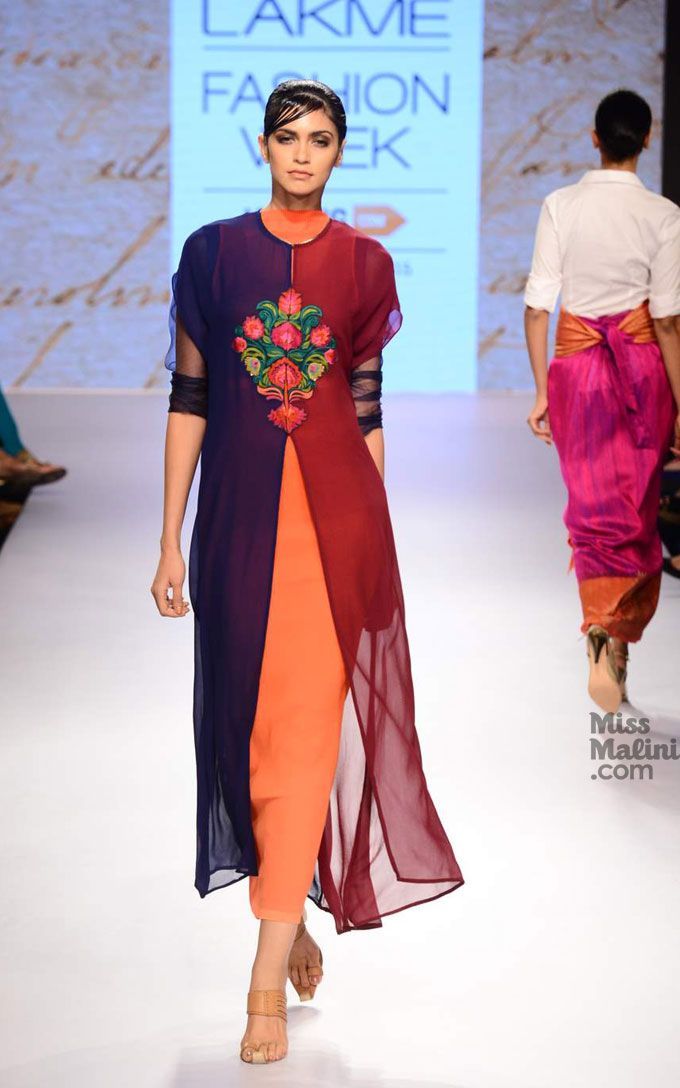 Kiran Uttam Ghosh at Lakmé Fashion Week S/R 2015